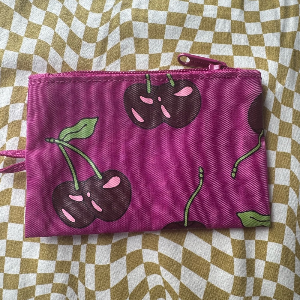 BAGGU Cherry Flat Pouch - image 1
